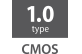 1.0 tipo CMOS piktograma